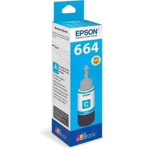 Epson 664 Original Ink (Cyan)