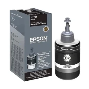 Epson C13T774100 Black Ink Bottle and compatible printers like M100, L655 in Bangladesh