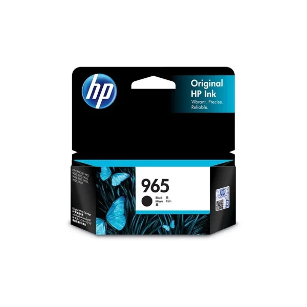 HP 965 Black Original Ink Cartridge #3JA80AA