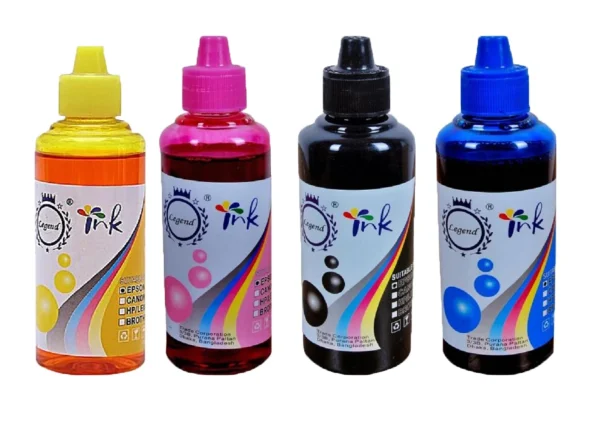 Printer Ink - Multi-color - 4 Pcs