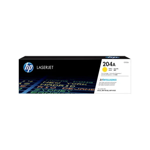 HP 204A Yellow Original LaserJet Toner (CF512A)