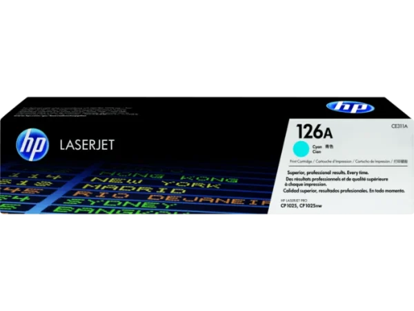 HP 126A Cyan Original LaserJet Toner (CE311A)