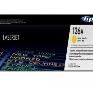 Remove term: HP 126A Yellow Original LaserJet Toner (CE312A) HP 126A Yellow Original LaserJet Toner