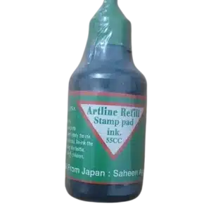 Artline Stamp Pad Refill Ink - Green Price in Bangladesh (Latest 2026) | Buy Online at TonerCartridgeBD